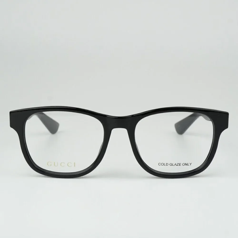 NEW Gucci GG1344O 001 Black Square Men Eyeglasses GG 1344O